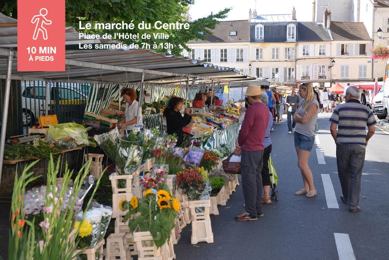Studio Cosy En Plein Coeur Historique De Pontoise Lejlighed Eksteriør billede
