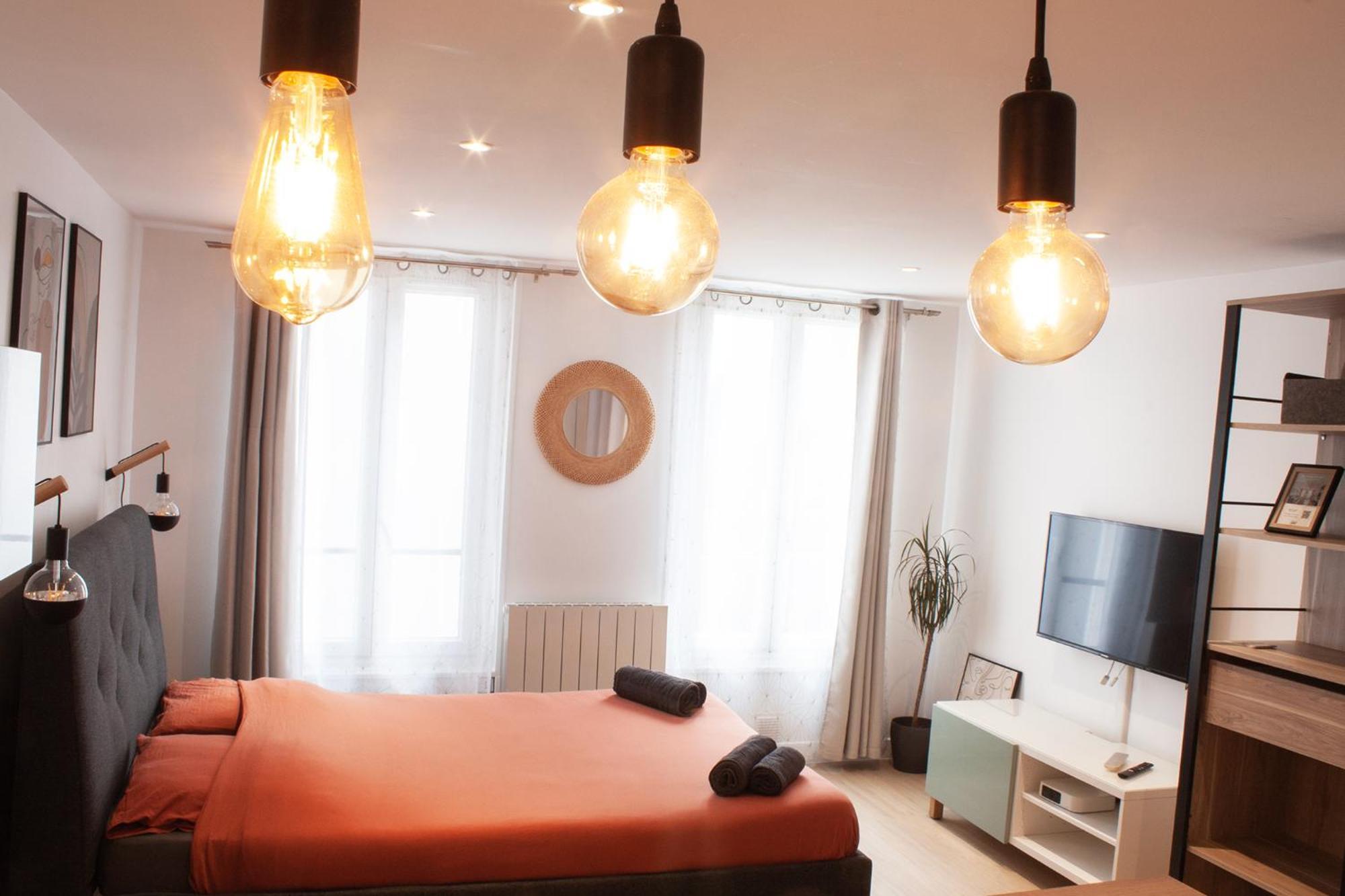 Studio Cosy En Plein Coeur Historique De Pontoise Lejlighed Eksteriør billede